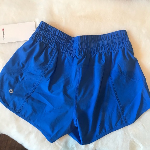 Lululemon Tracker Short V *4" Wild Bluebell 6;8 - Picture 3 of 10